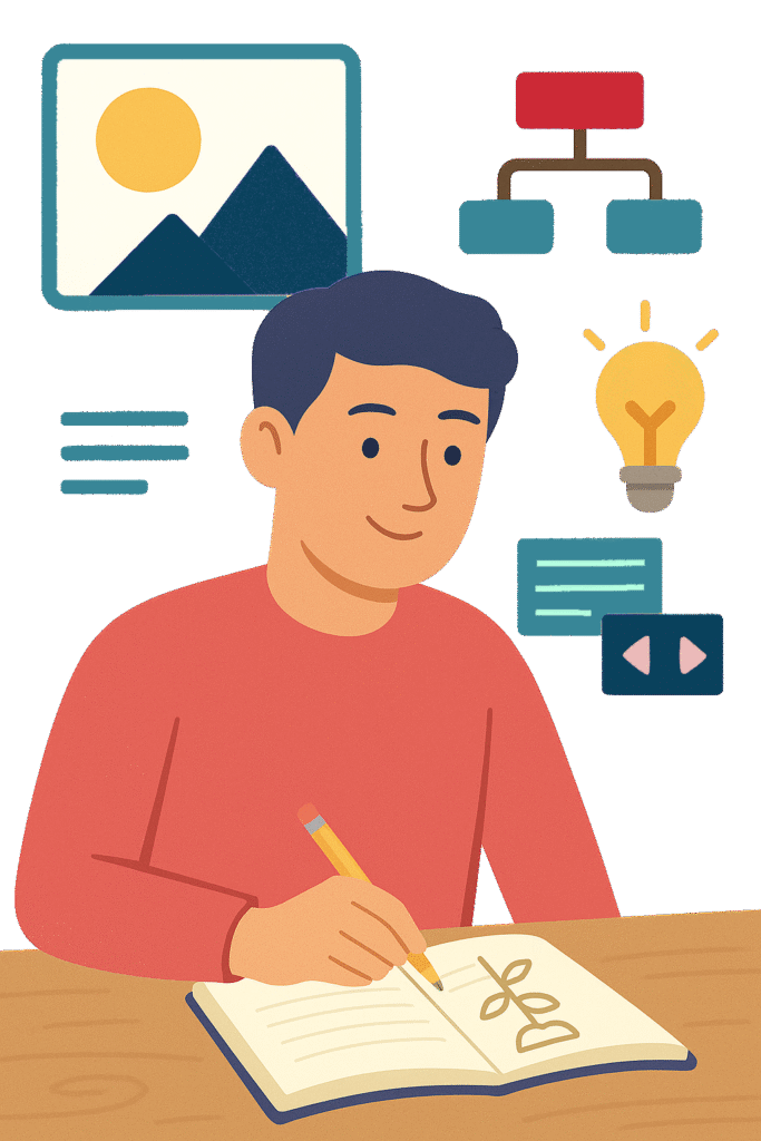 notedaisy visual learning vector