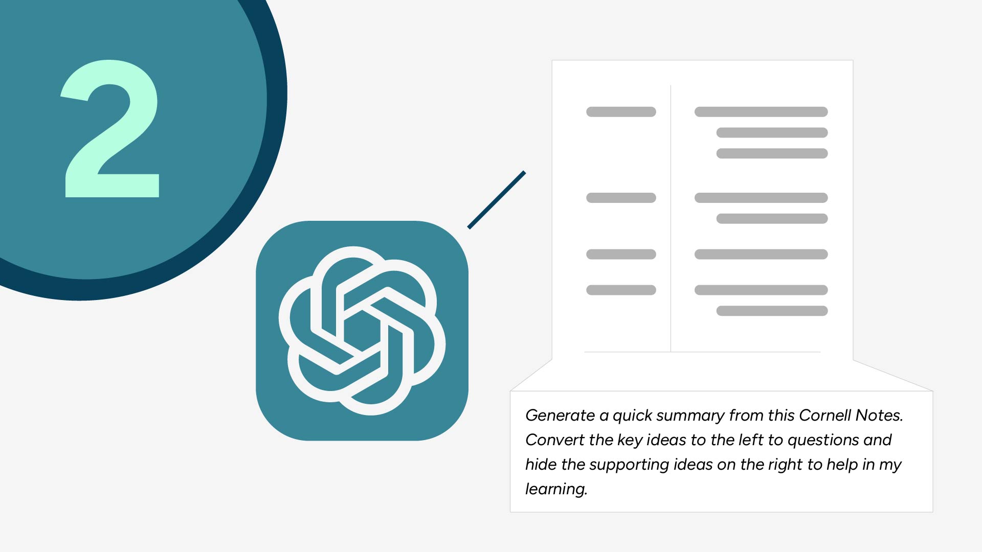 ChatGPT for Learning to Improve your notes with the right prompts