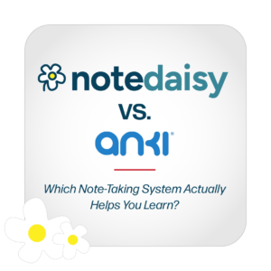 Notedaisy vs. Anki comparison