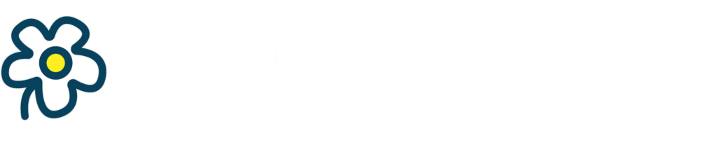 notedaisy logo white